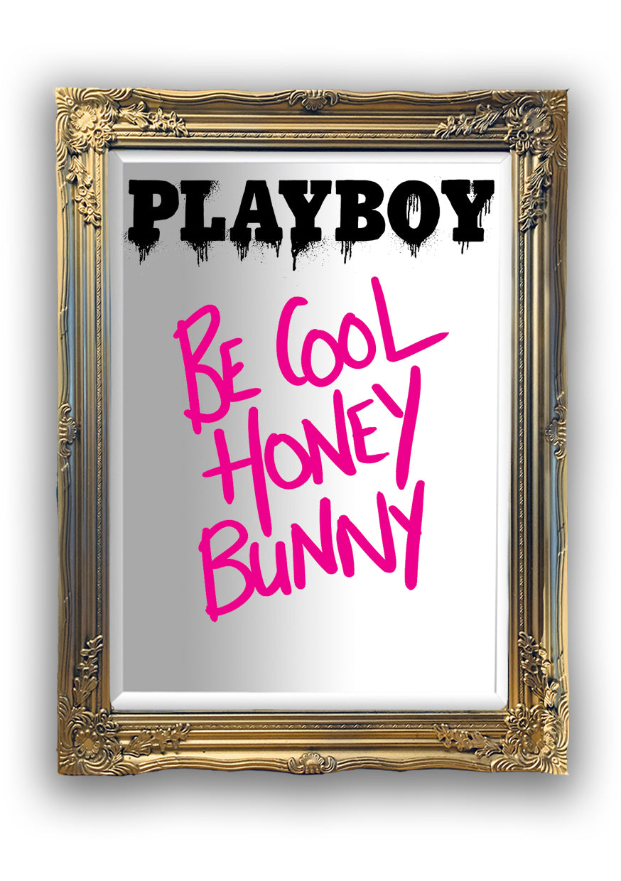 Playboy black top mirror