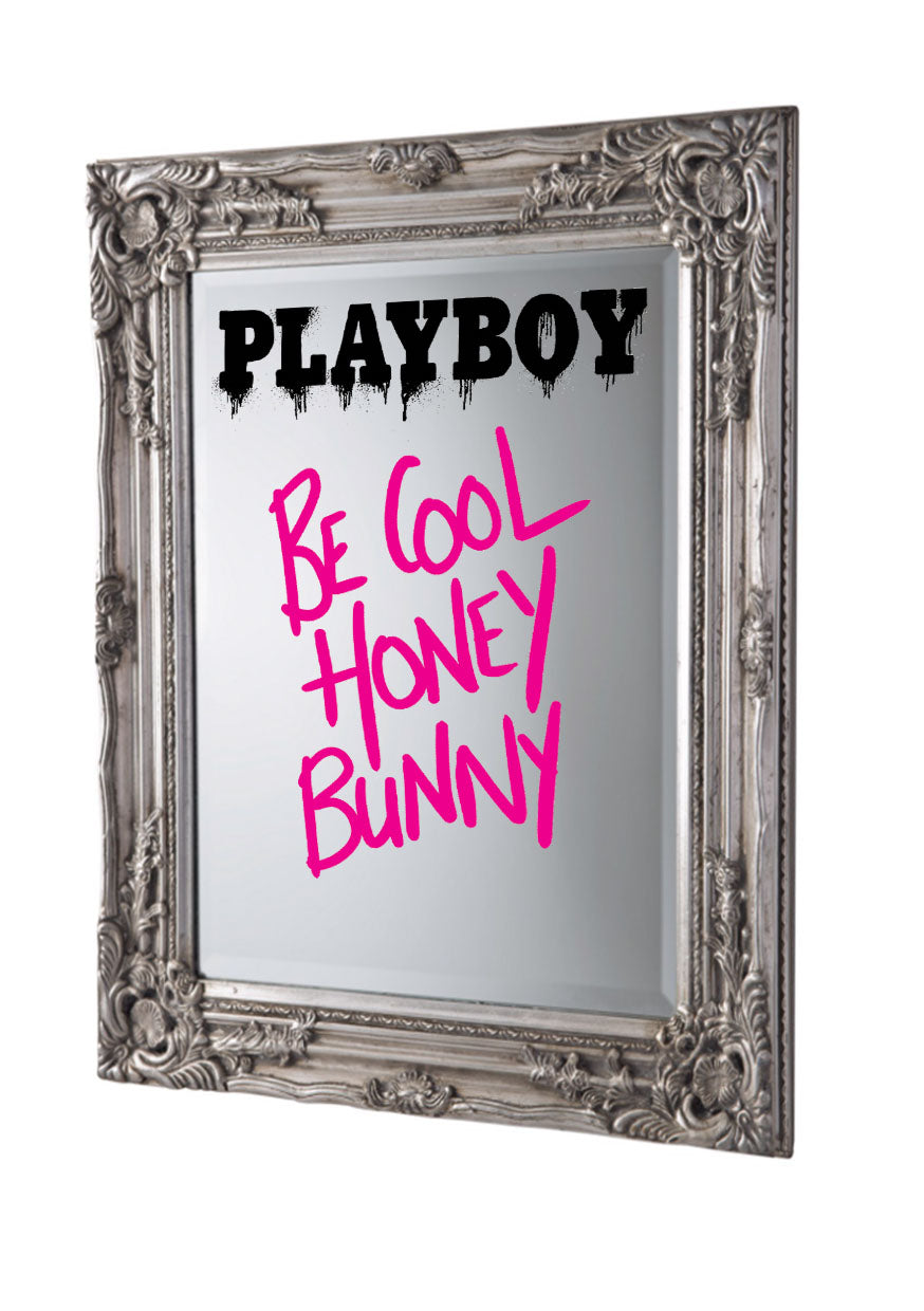 Playboy vintage silver newest mirror