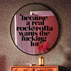 THE ROCKNROLLA MIRROR